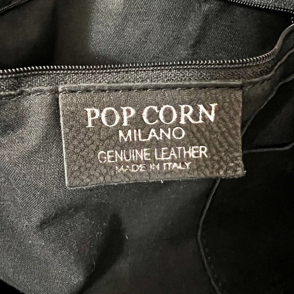 *VINTAGE* Italian Leather Studded Handbag I Made in Italy 🇮🇹 - Picture 4 of 6